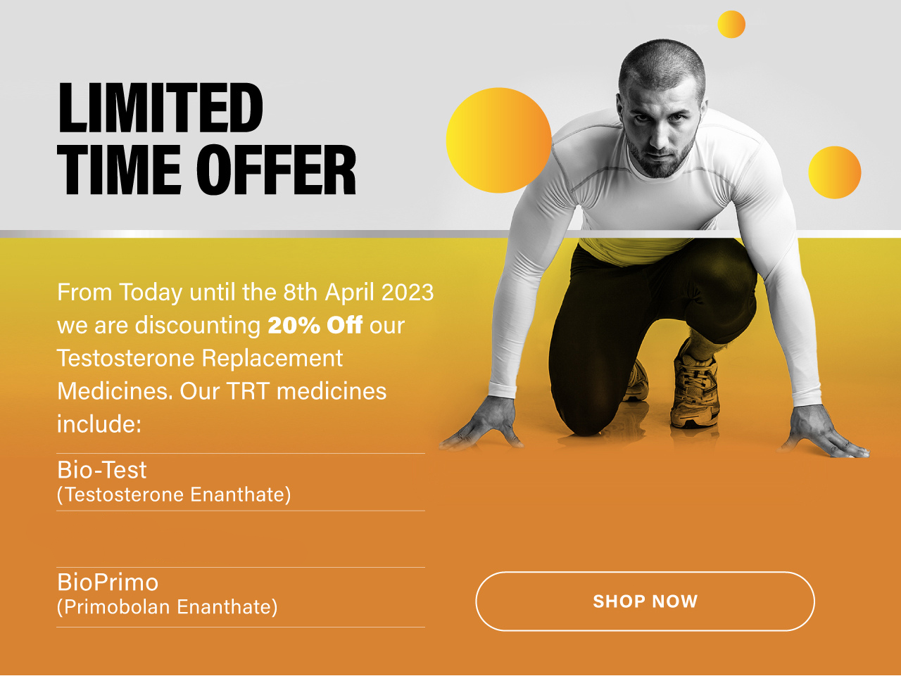 Get 20 OFF Testosterone Replacement Therapies! Elite Sarms