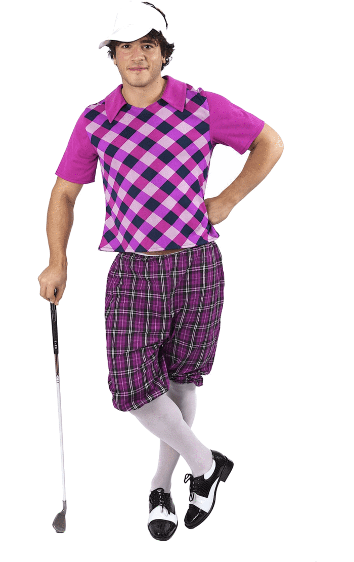 Mens Pub Golf Costume