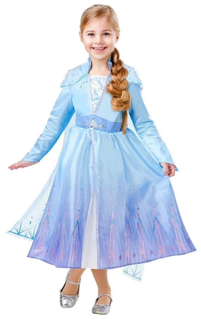 Girls Frozen 2 Elsa Costume